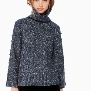 Kate Spade New York chunky cable knit sweater